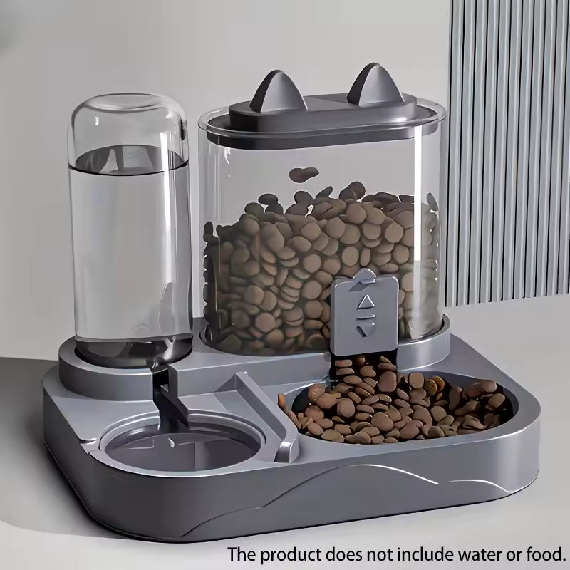 Distributeur 2-en-1 Eau & Nourriture pour Chien et Chat