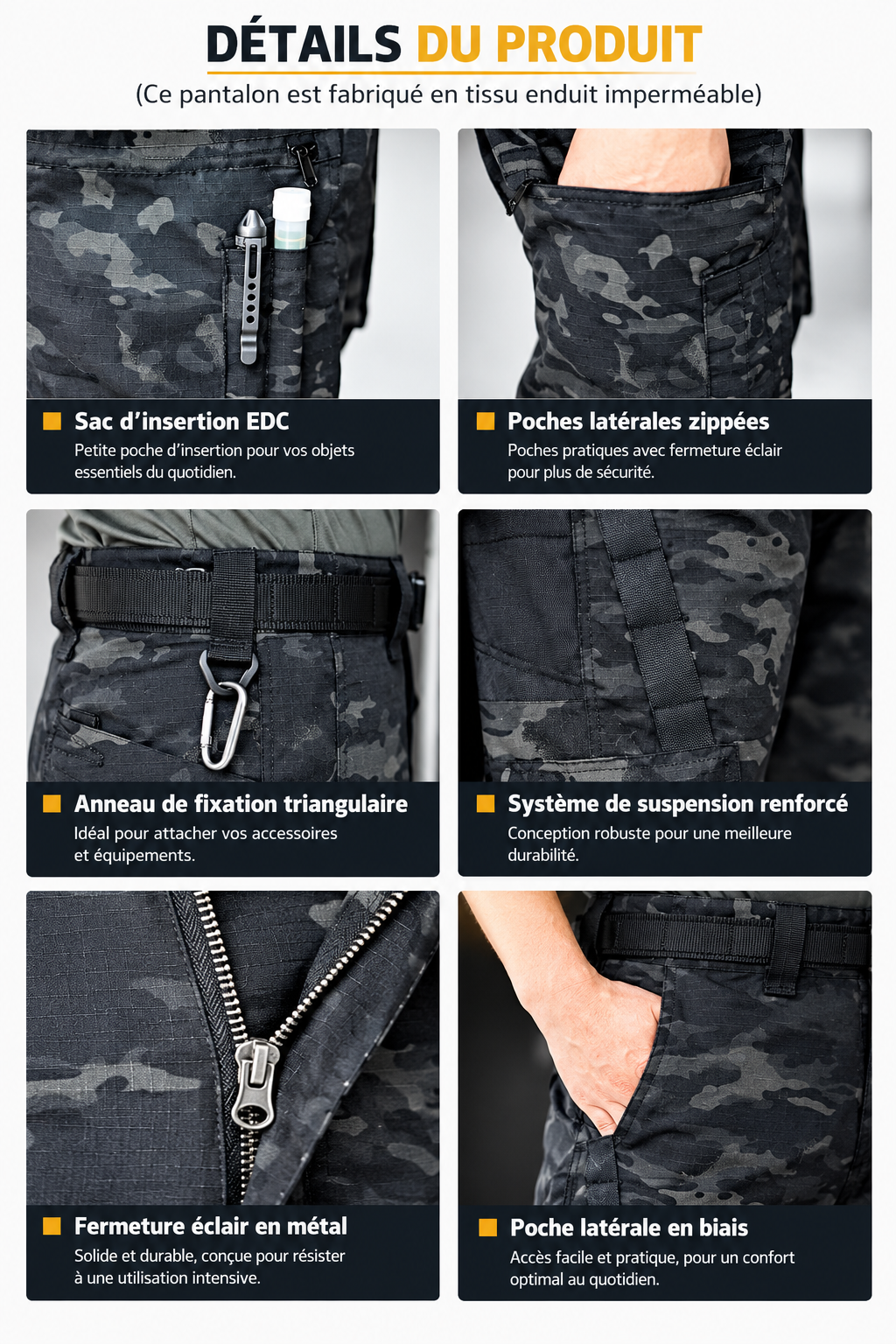 PANTALONS TACTIQUES