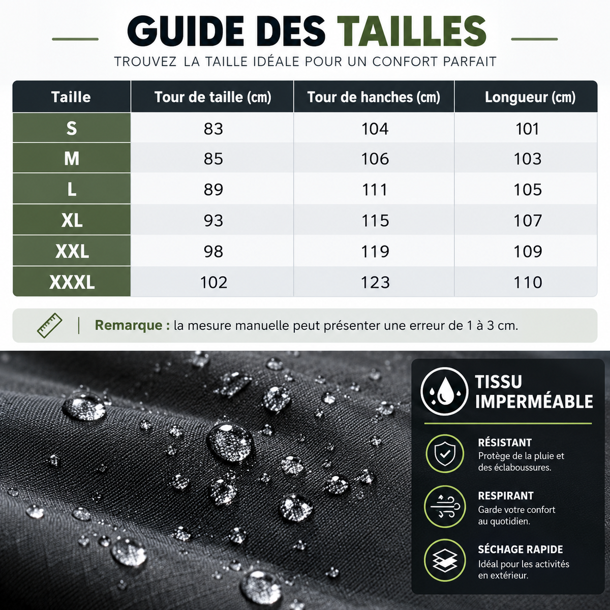 PANTALONS TACTIQUES