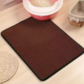 Tapis de Litière pour Chat – Double Couche Imperméable