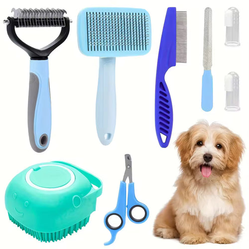 1 Acheté = 7 Offerts!!! Kit de Toilettage Pet